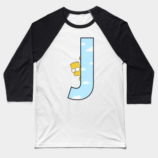 Simpsons letter Baseball T-Shirt